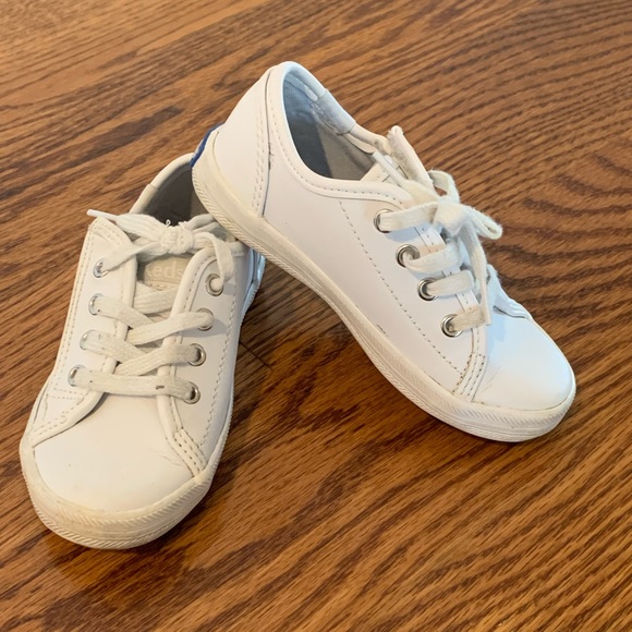 Keds Shoes Keds Kickstart Jr Leather Size 75 With Velcro Opening